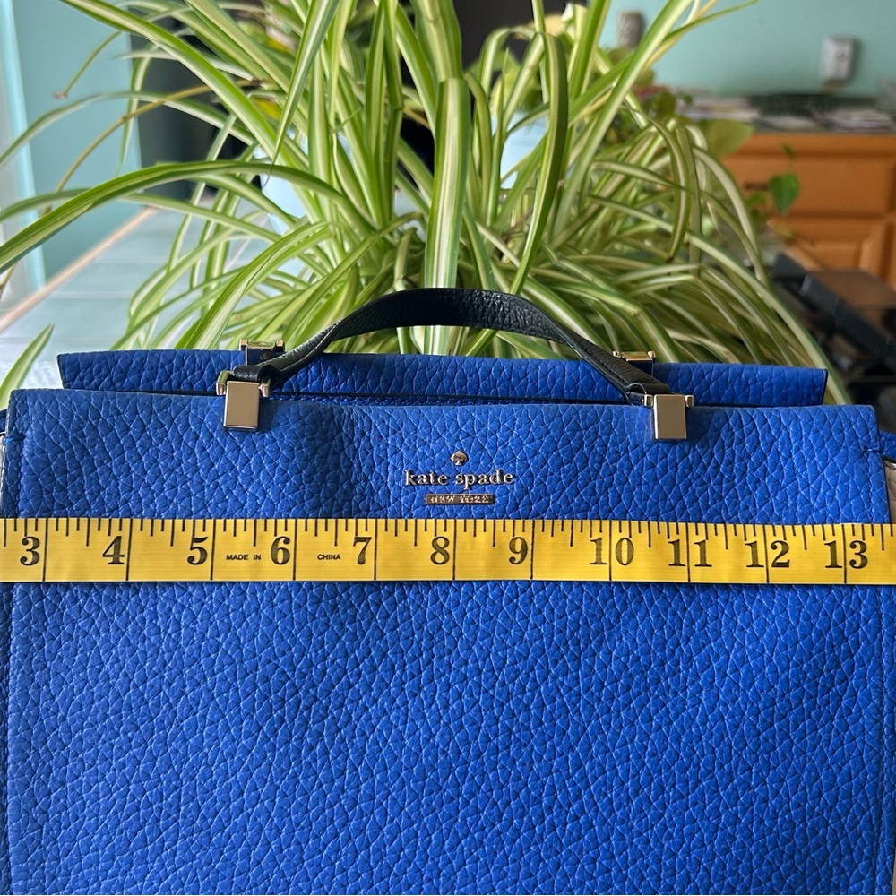 Kate Spade Blue and Cream Satchel - Picture 6 of 15